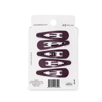 Teleties Purple Haze Snap Clips (6 count)