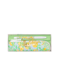 Lilly Pulitzer Make Lemonade Pen with Pouch