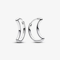 Pandora Moon Hoop Earrings