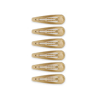 Teleties Gold Snap Clip (6 count)