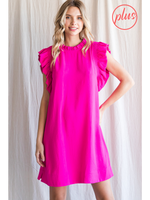 Ruffle Sleeve Dress all sales final, as is.