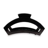 Teleties Jet Black Open Hair Clip