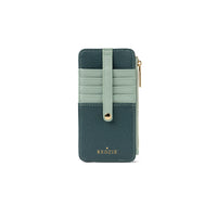 Kedzie Teal Essentials Only Zippered Wallet