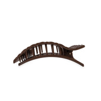 Teleties Truly Taupe QUILTED Flat Rectangle Hair Clip