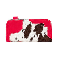 Myra Elkerson Ridge Wallet in Red