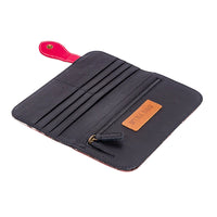 Myra Elkerson Ridge Wallet in Red