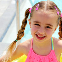 Teleties Tropical Punch Snap Clip (6 count)