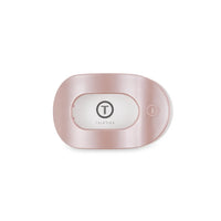 Teleties Pearly Pink Round Flat Hair Clip