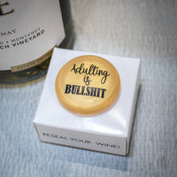 Silicone Wine Cap/Reseal/Leak proof
