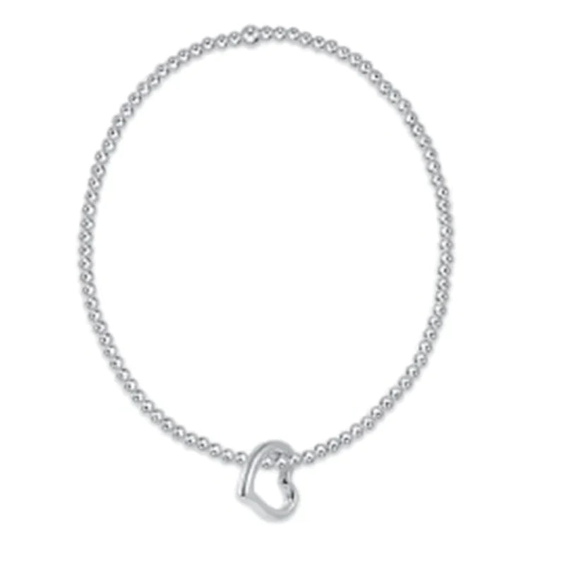Enewton Extends - Classic Love Charm Silver Bracelet 2mm