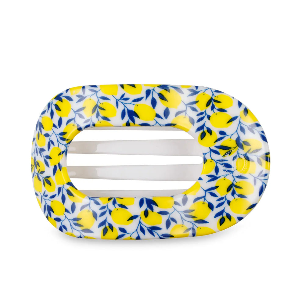 Teleties Limoncello Flat Round Hair Clip