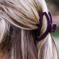 Teleties Burgundy Bliss Open Hair Clip
