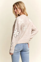 Blossom Touch Tinsel Sweater
