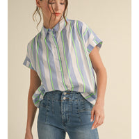 Prep Short Sleeve POP Top