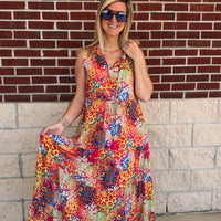 Rainbow Cheetah Fierce Dress