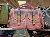 Buckle Glitter bags
