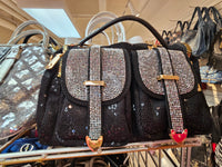 Buckle Glitter bags
