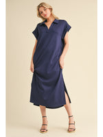 Kimono Sleeve Midi Dress
