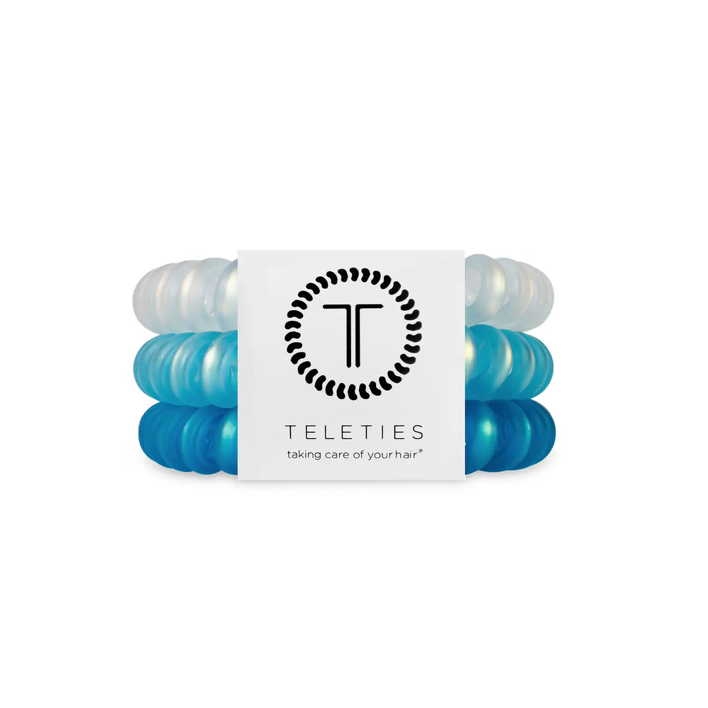 Teleties Blue Seas Spiral Hair Coils