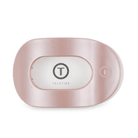 Teleties Pearly Pink Flat Round Hair Clip