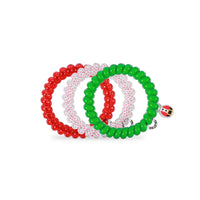 Teleties Secret Santa Spiral Hair Coils