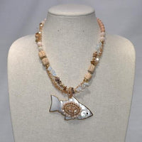 Beaded Shark Necklace