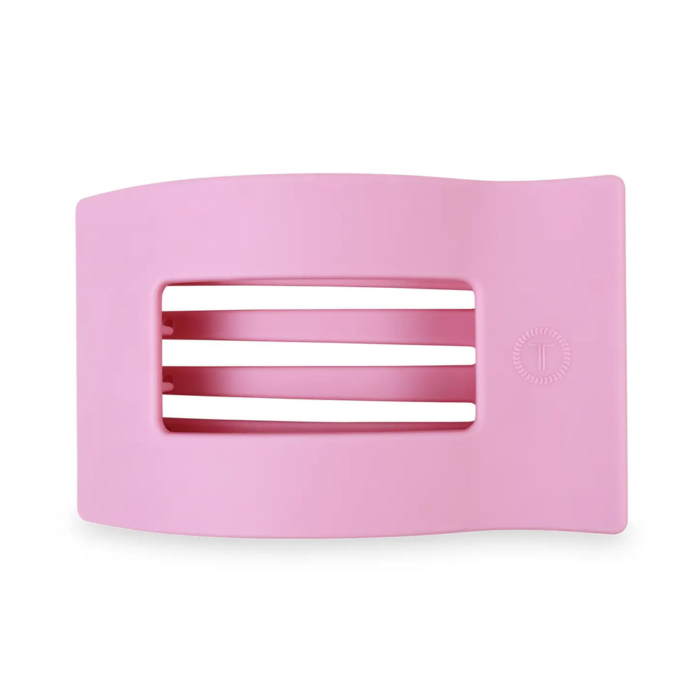 Teleties Merry Pinkmas Flat Rectangle Hair Clip