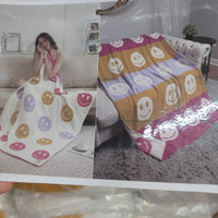 Comfort Luxe BAREFOOT DREAMS Dupe Blanket