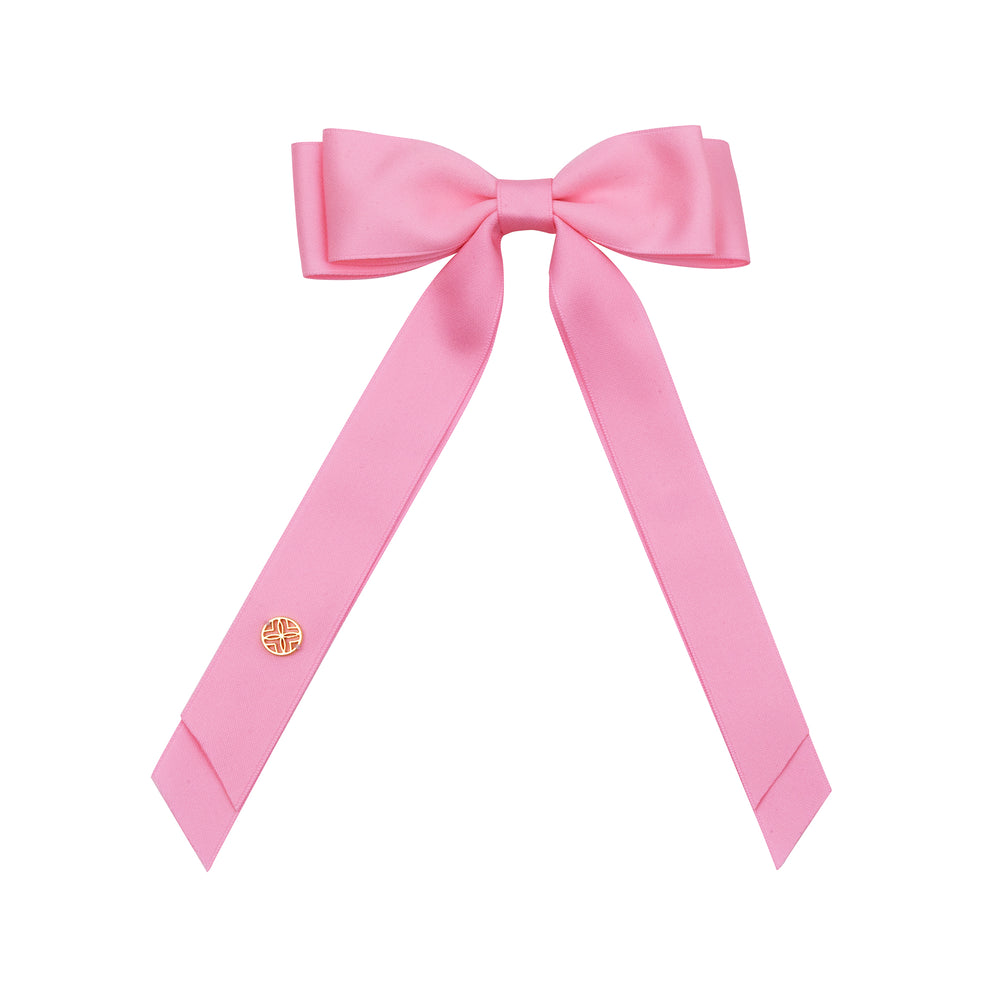 Lilly Pulitzer Conch Shell Pink Bow Clip