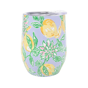 Lilly Pulitzer Make Lemonade Insulated Stemless Tumbler