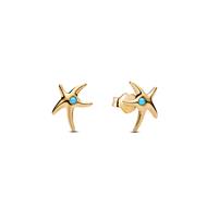 Pandora Starfish Stud Earrings