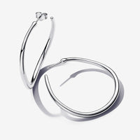 Pandora Organically Shaped 42 mm Open Hoop Earrings