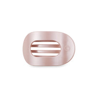 Teleties Pearly Pink Round Flat Hair Clip
