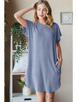 Urban Ribbed Mini Dress
