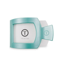 Teleties Totally Turquoise Flat Square Clip