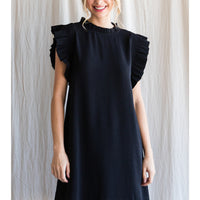Ruffle Sleeve Dress all sales final, as is.