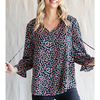 Luminous Leopard Top