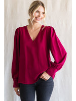 Long Sleeve V-Neck
