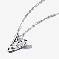 Pandora Organically Shaped Heart Pendant Necklace
