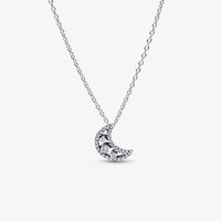 Pandora Crescent Moon Pendant Necklace