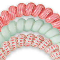 Teleties Calming Coral Spiral Hair Coils
