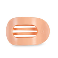 Teleties Peach Fuzz Flat Round Hair Clip