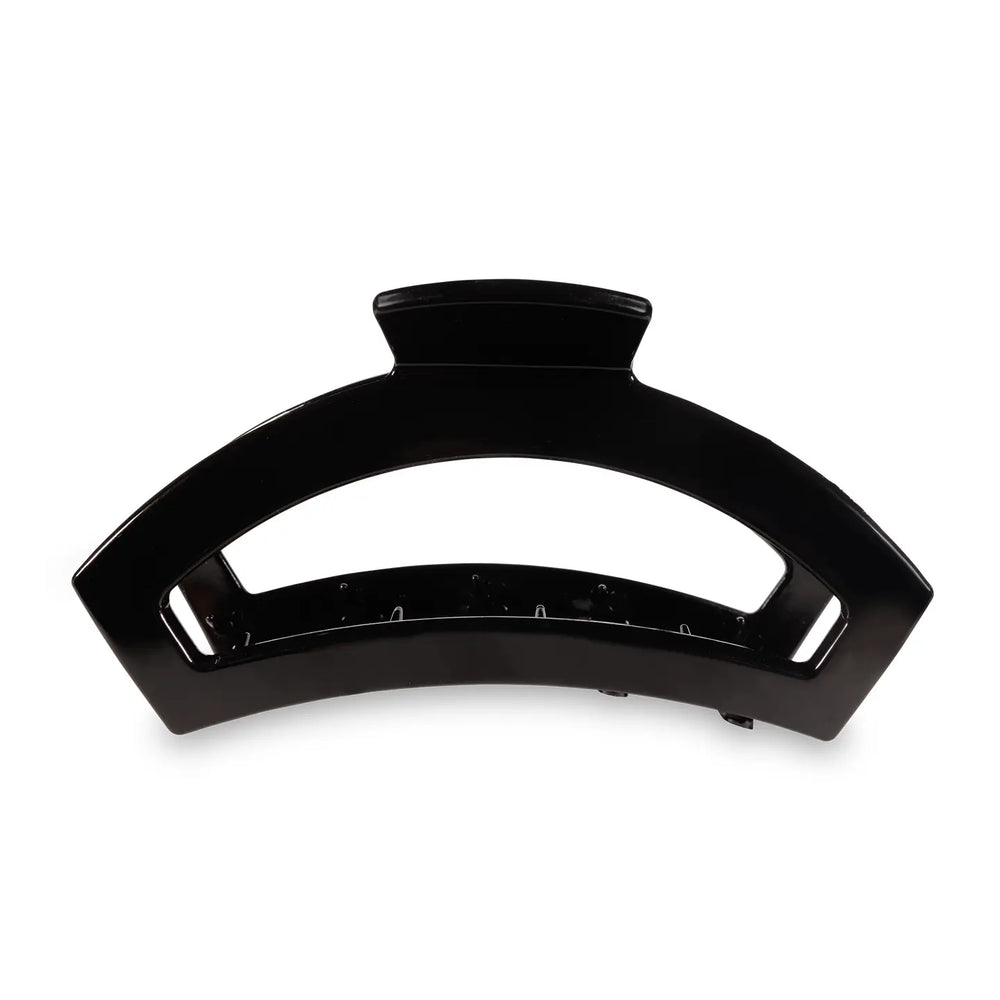 Teleties Jet Black Open Hair Clip