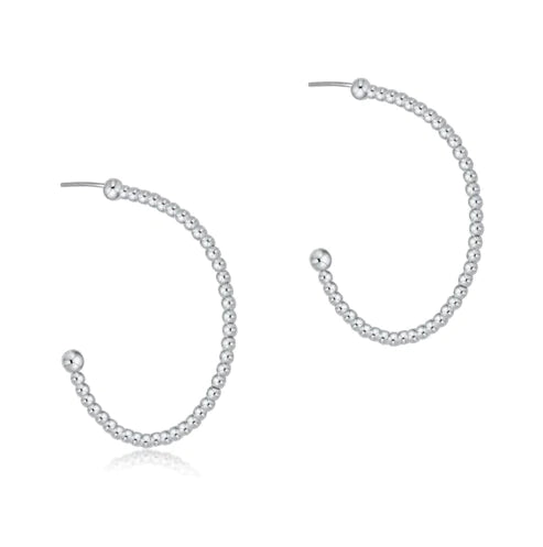 Enewton Sterling Silver Beaded Classic 1.25