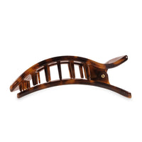 Teleties Tortoise Flat Rectangle Hair Clip
