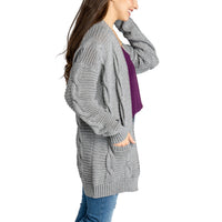 Allthreads Gray Aspen Cardigan
