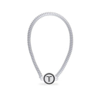 Teleties Silver Fire Spiral Hair Coil Headband