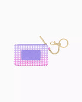 Lilly Pulitzer ID Case - Spearmint Caning Ombre

