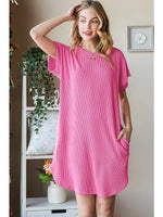 Urban Ribbed Mini Dress
