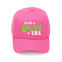 In My Grinch Era Pink Cap
